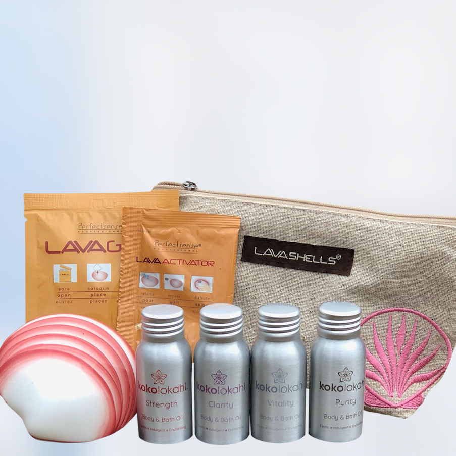 Lava Shells creates home-use sets