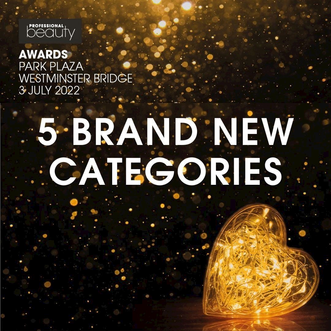 Video: Introducing 5 brand new categories for the Professional Beauty Awards 2022