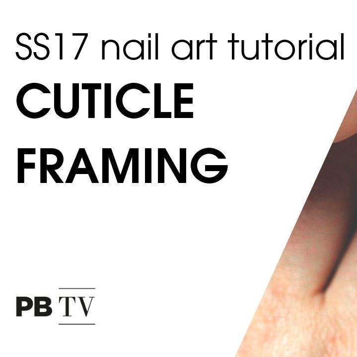 SS17 nail art tutorial – cuticle framing 