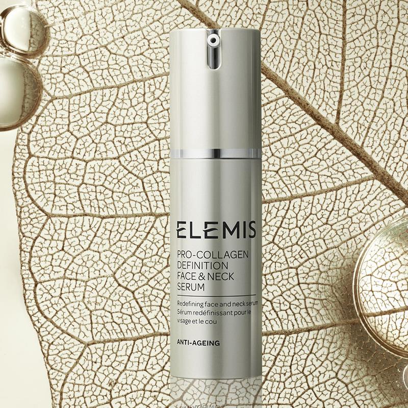 Smarten up your anti-ageing routine with Elemis’s new Pro-Collagen Definition Face & Neck Serum