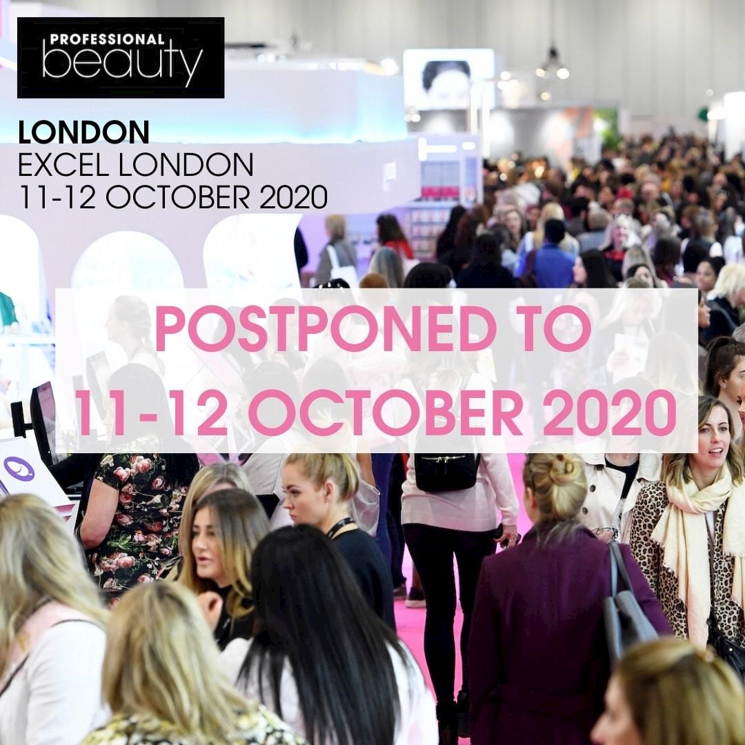 Professional Beauty London postponed until 11–12 October 2020