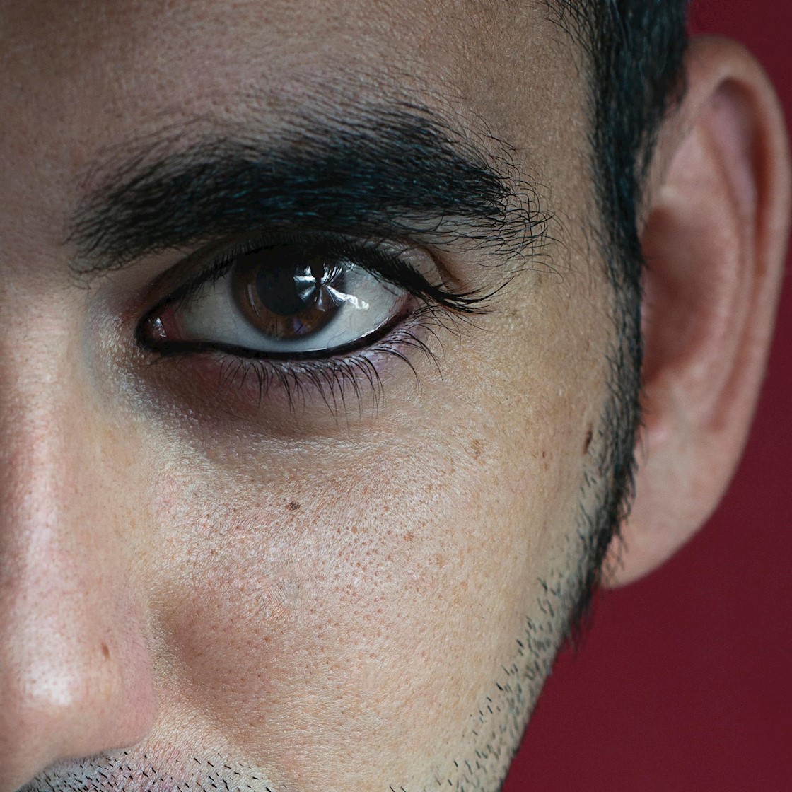 Guyliner, violet mascara and graphic eyeliner among this year's trending make-up looks