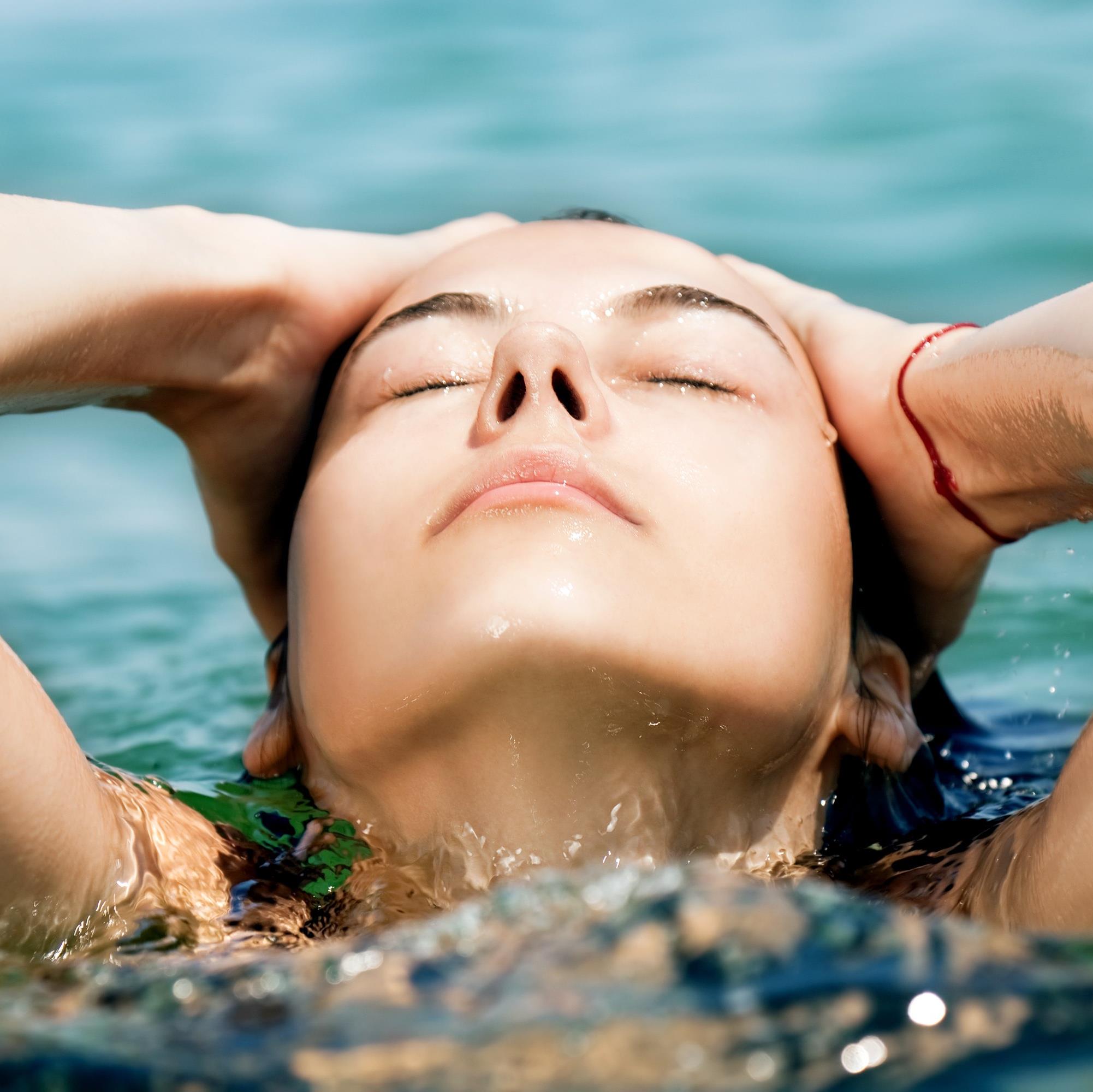 The effects of swimming on the skin