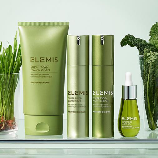 Feed your skin with Elemis's new Superfood Skincare System