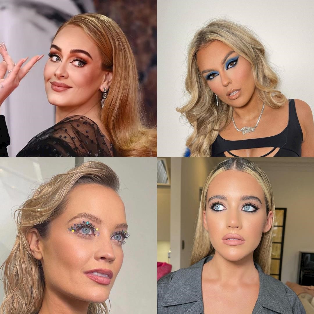 Bold eyeliner and Euphoria-inspired make-up take over the Brit Awards