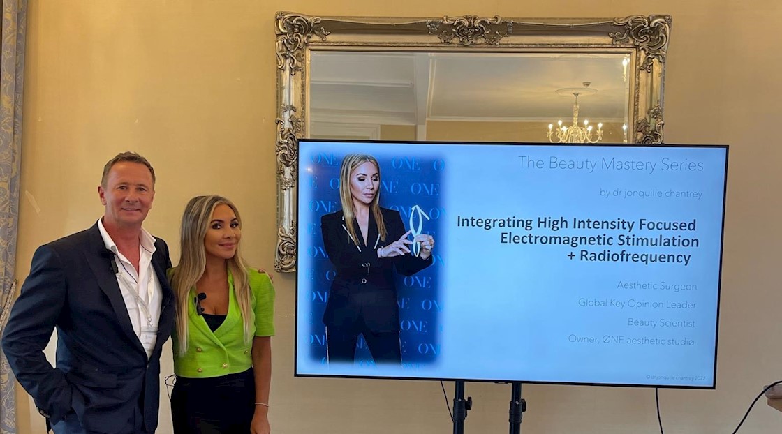 3D Aesthetics partners with Dr Jonquille Chantrey for the exclusive 3D EMlift launch