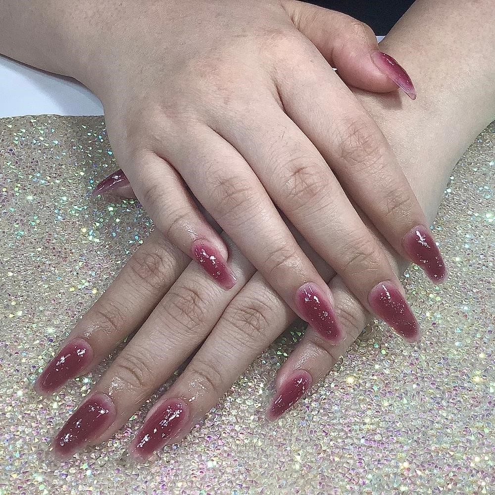 How to create Korean syrup nails and jelly nails