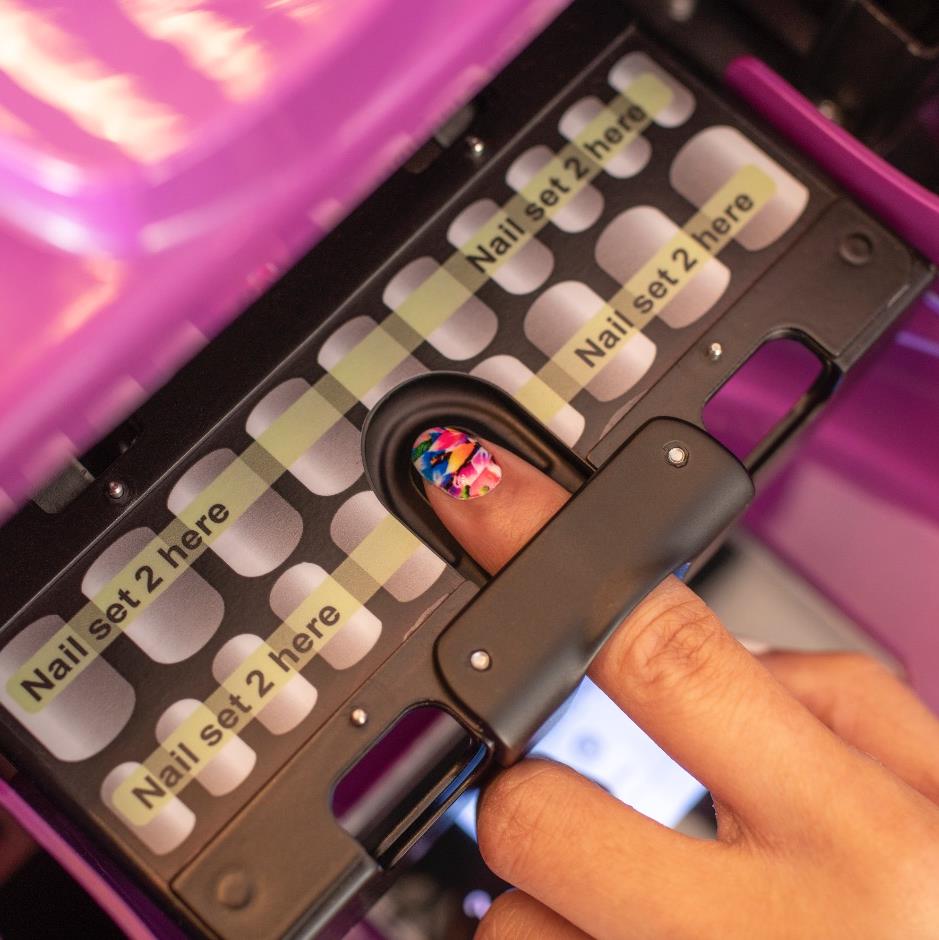 Introducing your new nail artist: the Countertop Nail Art Printer