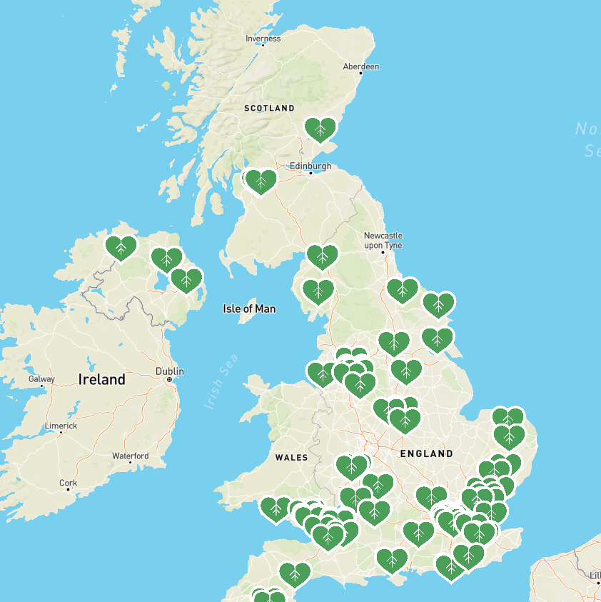 South West of England has the highest number of vegan salons