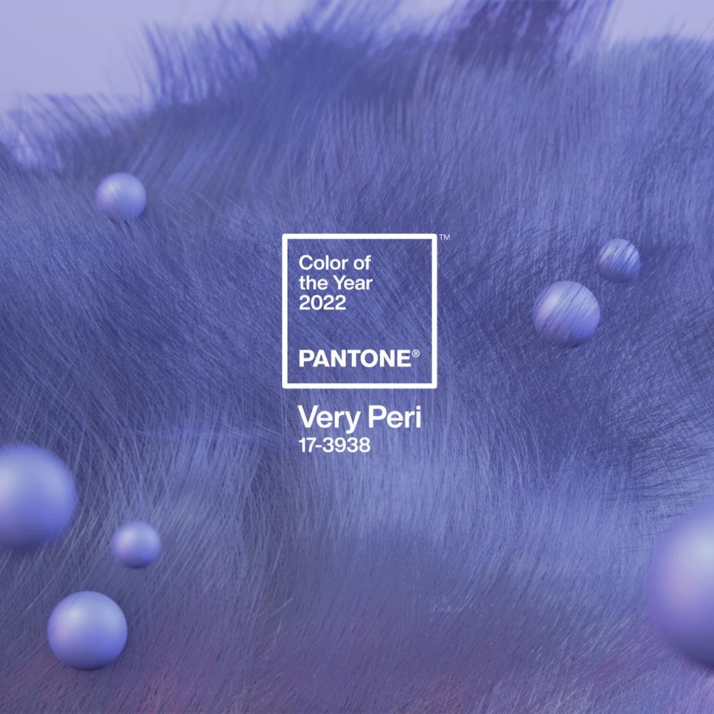 Lavender “Very Peri” named Pantone’s Colour of the Year 2022