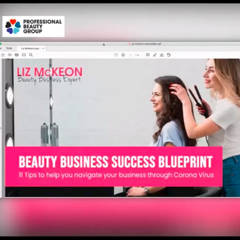 Webinar: Liz McKeon’s 11 tips to help your beauty business through coronavirus