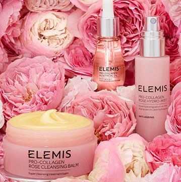 Elemis's new Pro-Collagen Rose Facial Oil features 17 organic rose varieties