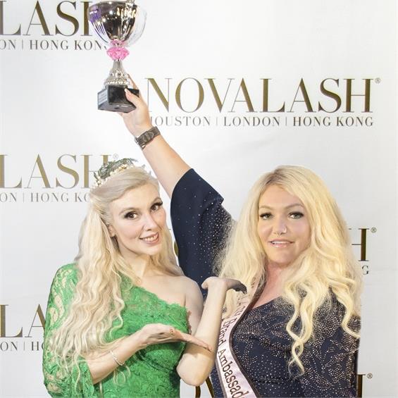 How one lash artist won Novalash’s top award after overcoming her battle with cancer