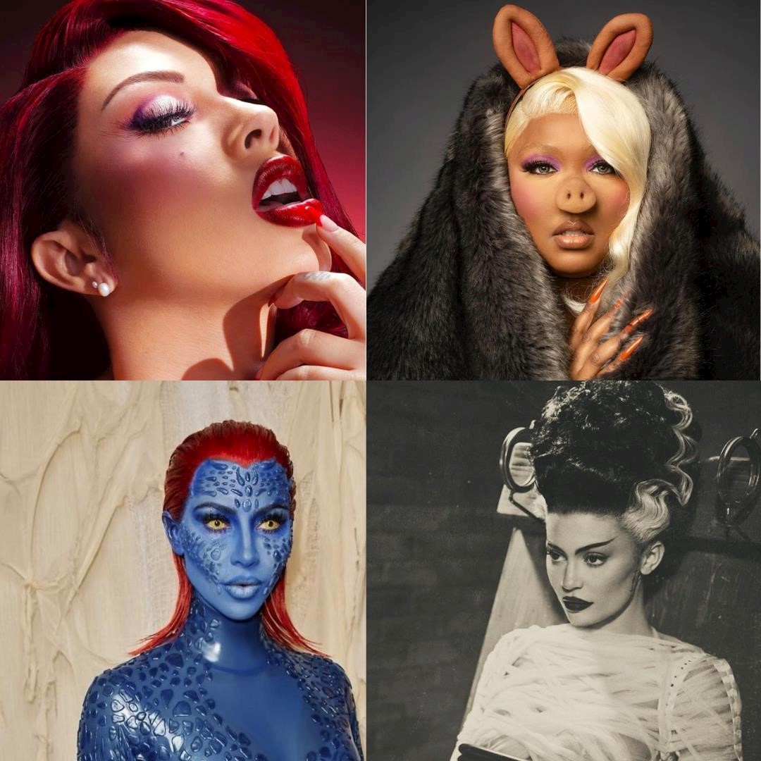 Best celeb Halloween make-up looks and the MUAs behind them