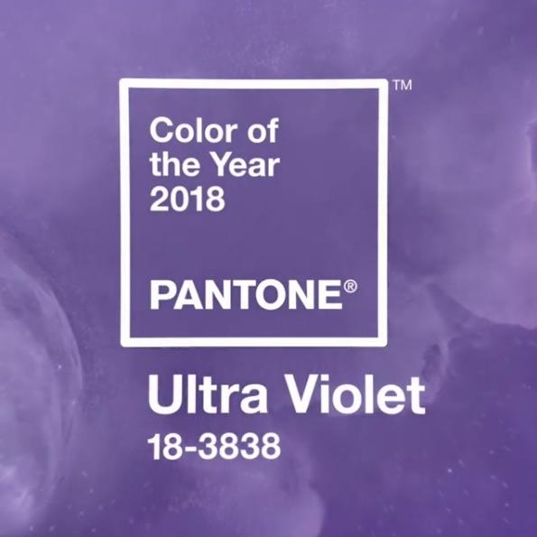 Ultra Violet is Pantone’s Colour of the Year 2018
